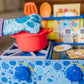 Melissa & Doug Blue's Clues & You! Wooden Cooking Play Set (42 Pieces)