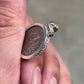 Geruibi Sterling Silver 10 Cent Border Screw Top Coin Border is suitable for 18mm diameter 1.45mm thickness, Coins Not Included