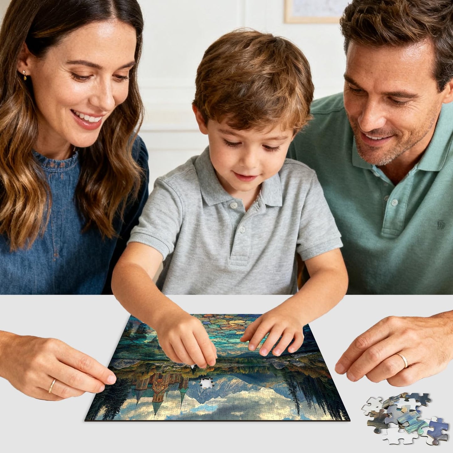 1000 Piece Mosaic Stained Glass Jigsaw Puzzle for Adults - Impossible Hard Difficult Challenging Puzzles for Adults - Stained Glass Collection