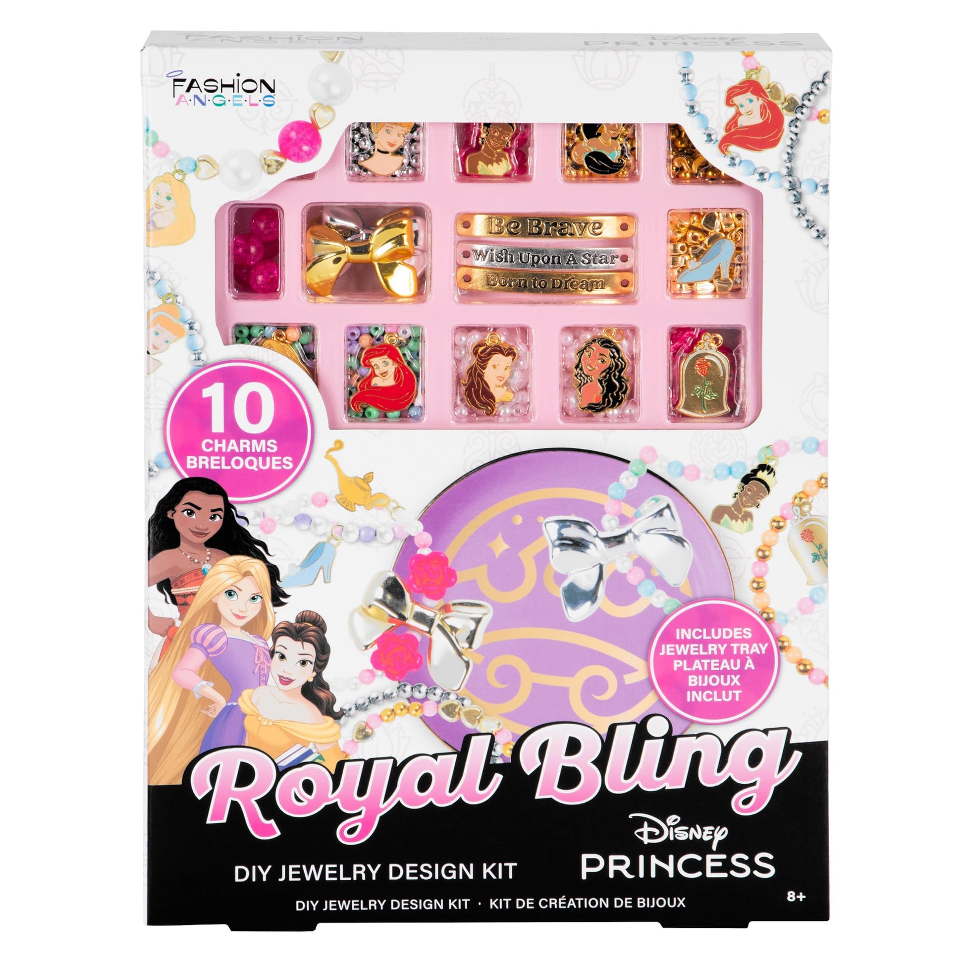 Fashion Angels Disney Princess Royal Bling DIY Jewelry Kit