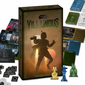 Ravensburger Star Wars Villainous - Scum and Villainy Strategy Board Game - Join Boba Fett, Seventh Sister, or Cad Bane in This Stand-Alone, or Expand