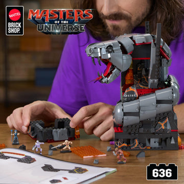 Mattel Brick Shop Masters of the Universe Clash at Snake Mountain