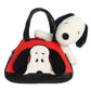 Aurora Peanuts Fancy Pals 7.5" Peek-A-Boo Snoopy Adorable Plush