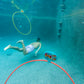 Water Sports Swim Thru Rings: 3-Pack 30-Inch Collapsible Rings, Depth Adjustable Pool Toys for Swimming Pool - Essential Water Toys and Pool