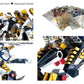 Microworld 3D Metal Puzzle, Mechanical Flying Tiger Metal Model Kits, DIY Brain Teaser Challenge 3D Puzzles for Adults, Art Craft Home Decor Gift