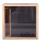 KAPLA 40 Squares Black - Wooden Construction Set 40 Black Colored Building Planks