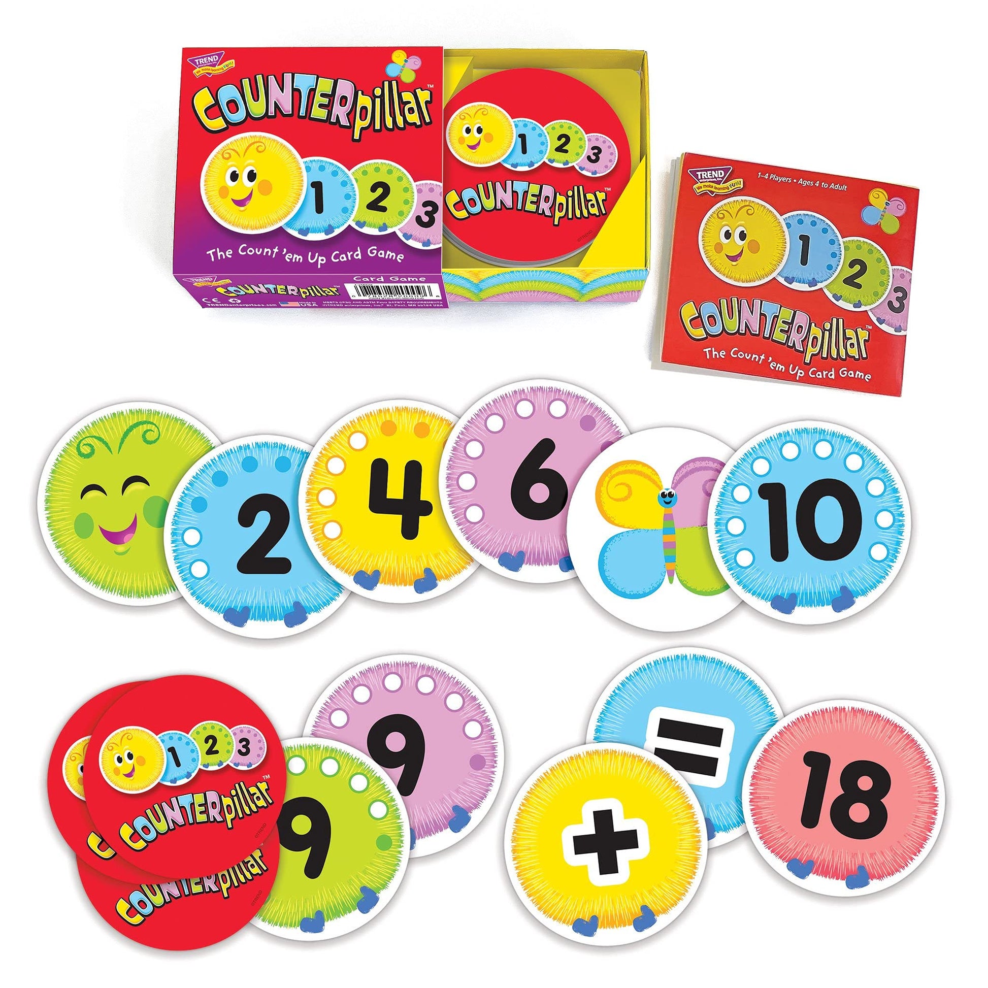 Trend Enterprises COUNTERpillar, Inc. - Family-Friendly Card Games