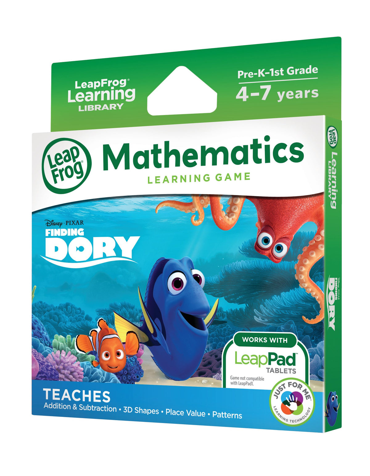 LeapFrog Disney/Pixar Finding Dory Learning Game (Epic, LeapPad Platinum, LeapPad Ultra, LeapPad2, LeapPad3)