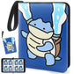 Collectible Trading Card Albums, 400 Card Holders with 50 Removable Sleeves, Portable 4 Pockets Collectible Trading Card Binder, PU Card Collection