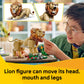 LEGO Creator 3 in 1 Wild Animals: Majestic Lion - Building Toy for Boys & Girls, Ages 9+ - Kids Bedroom or Desk Decor - Lion Toy with 3 Building