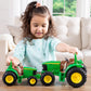 TOMY John Deere Sandbox Tough Tractor Toy - 1:16 Scale -11 Inches - Sandbox Toys - Outdoor Toys for Kids 3 Years and Up