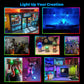 SUZEYAR 36 Pcs - Miniature Lights for Dollhouse,Miniature LED Lights for Handcraft,Mini Spot Light Battery Operated, Tiny Decoration Lights,LED