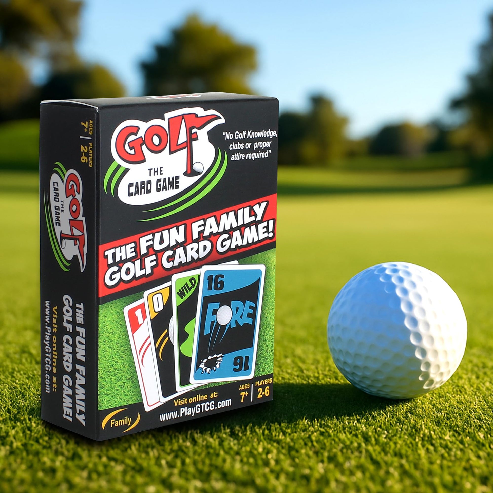 Golf The Card Game - The Classic 4-Card Golf Game for Family Game Night