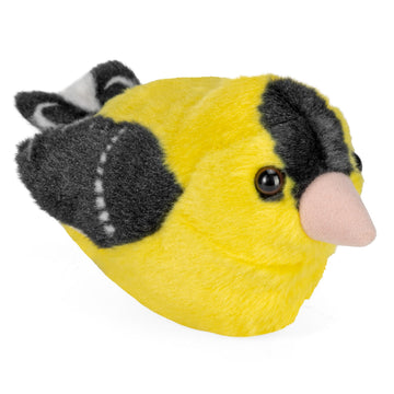 Wild Republic Audubon Birds American Goldfinch Stuffed Animal - 5.5"