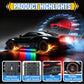 SYUUKH Remote Control Car 1:14 Scale RC Cars with Spray Effect, LED Lights & Realistic Sound, 2.4GHz Racing Toy with Controller, Christmas Birthday