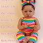 HOOMAI Lifelike Reborn Baby Dolls with Soft Body African American Realistic Girl Doll 22.8 Inch Best Birthday Gift Set