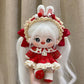 S OUJCEN Plush Doll Clothing Anime Character Costumes Adorable 20cm Plush Doll Clothing Set Anime Plush Doll Suitable for Plush Toys Gift for Girl