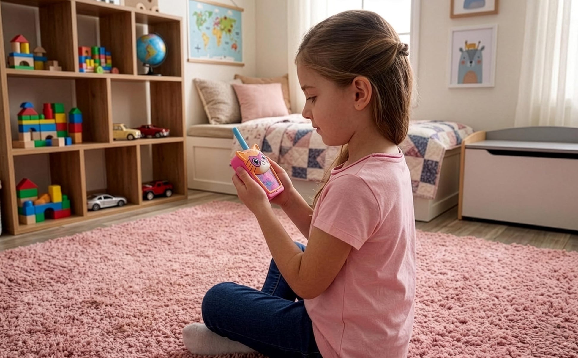 Super Kitties Walkie Talkies for Kids, Indoor and Outdoor Toys
