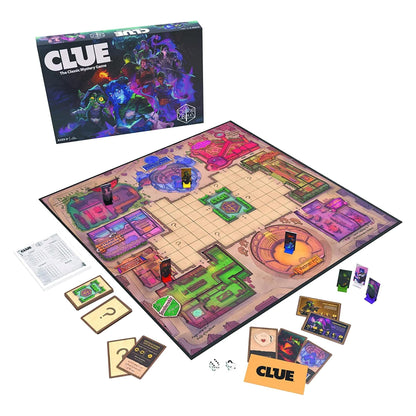 USAOPOLY CLUE: Critical Role | Solve The Mystery in This Collectible Clue Game Featuring Characters & Locations from Mighty Nein Campaign