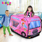 Kiddie Play Pop Up Play Tent for Kids Ice Cream Truck Playhouse