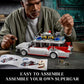 Mould King 10021 Ghost Car ECTO-1 Building Blocks Kit for Adults, Creative Christmas Birthday Gift for Ghost Bus Movie Fans, Highly Detailed Replica
