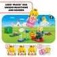 LEGO Super Mario Adventures with Interactive Peach Princess Toy, Super Mario Playset for Kids, Yellow Toad Figure, Nintendo Toy Gift for Girls, Boys