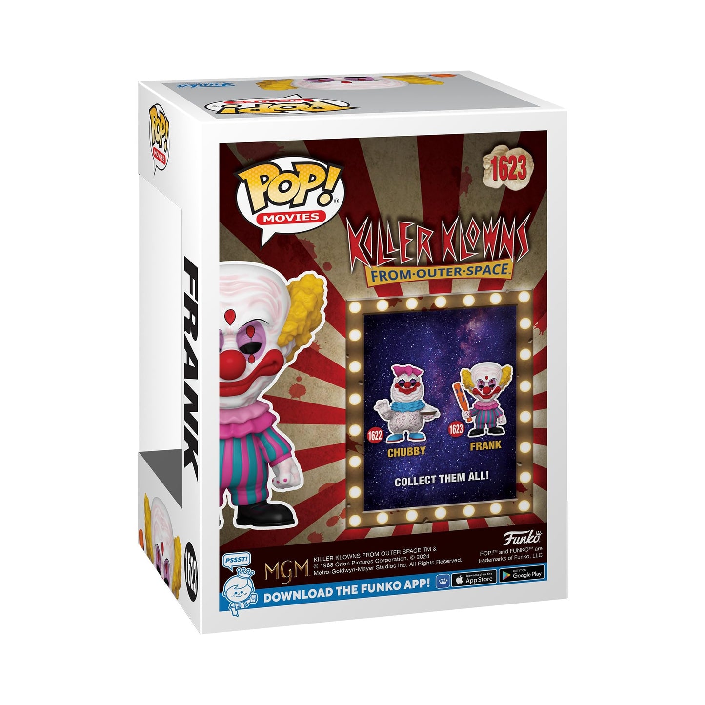 Funko POP! Movies: Killer Klowns from Outer Space - Frank - Collectable Vinyl Figure - Gift Idea - Official Merchandise - for Kids & Adults - Horror