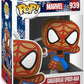 Funko POP Marvel: Gingerbread Spider-Man, Multicolor, 4 inches, (50664)