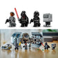 LEGO Star Wars TIE Bomber Model Building Kit, Star Wars Toy Starfighter with Gonk Droid Figure, Darth Vader Minifigure and Lightsaber, Collectible