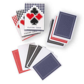 Apostrophe Games Blank Playing Cards - 162pcs Poker Cards (3 Packs of 54 Each) - Custom Card Deck for DIY Games & Prototyping