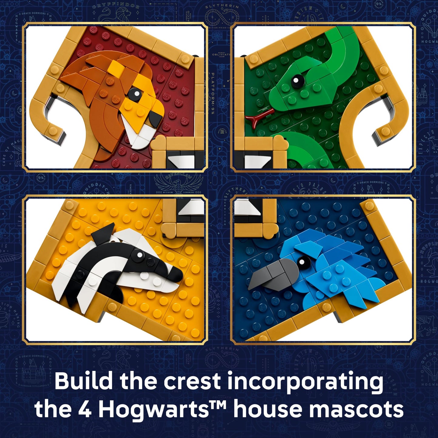 LEGO Harry Potter Hogwarts House Crest 76462