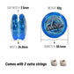 Yomega Spectrum - Light up Fireball Transaxle YoYo with LED Lights for Intermediate, Advanced and Pro Level String Trick Play + Extra 2 Strings & 3