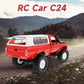 LEOSO WPL C24 1/16 Scale 4x4 RC Rock Crawler,RC Crawlers RC Truck - RTR Off-Road Truck with 2.4GHz Remote Controller, All-Terrain car for 14 Years