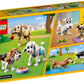 LEGO Creator 3 in 1 Adorable Dogs Building Toys - Pretend Play Toys for Girls & Boys, Ages 7+ Years - Kids Learning & Educational Sets - Gift for