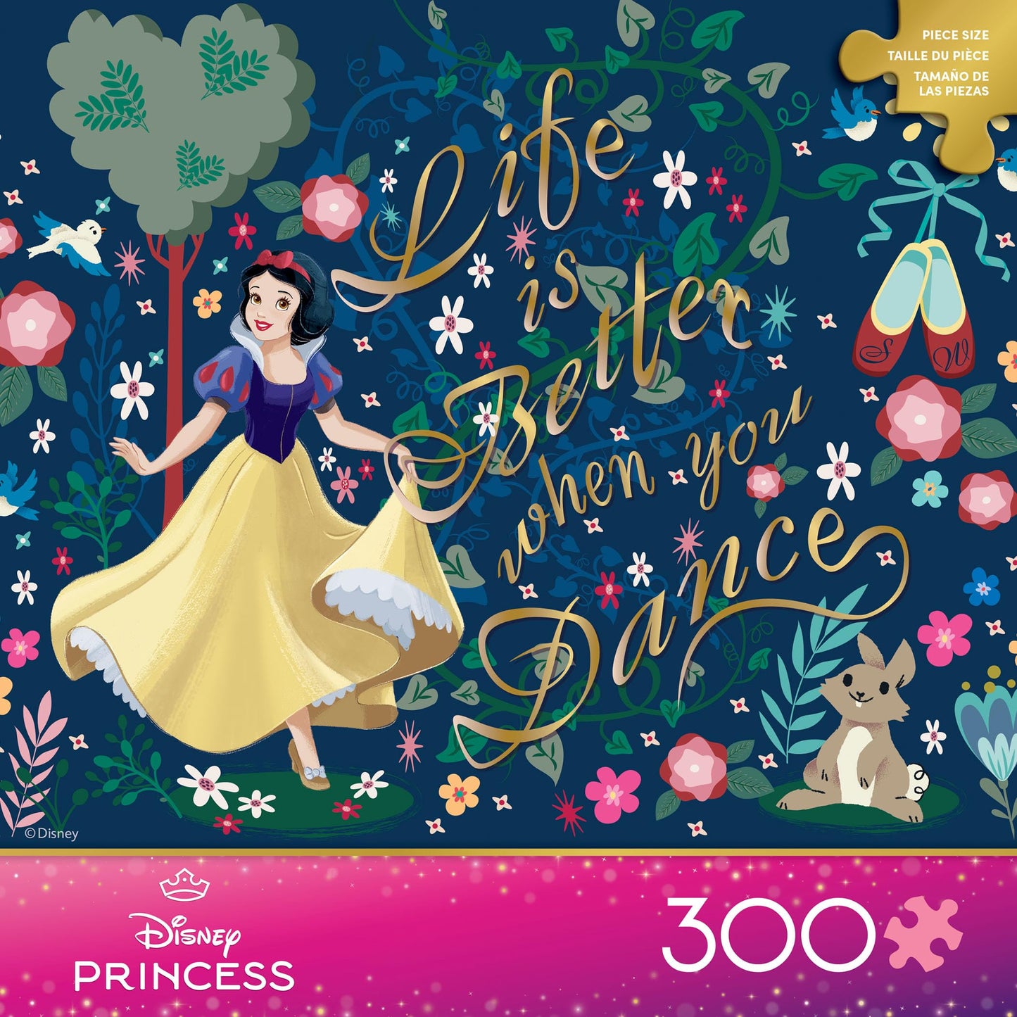 Ceaco - Disney Life is Better When You Dance - 300 Piece Puzzle for Adults