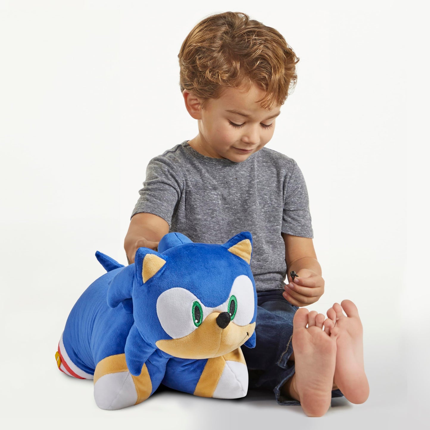 Pillow Pets Sonic the Hedgehog, 16" Plush Toy