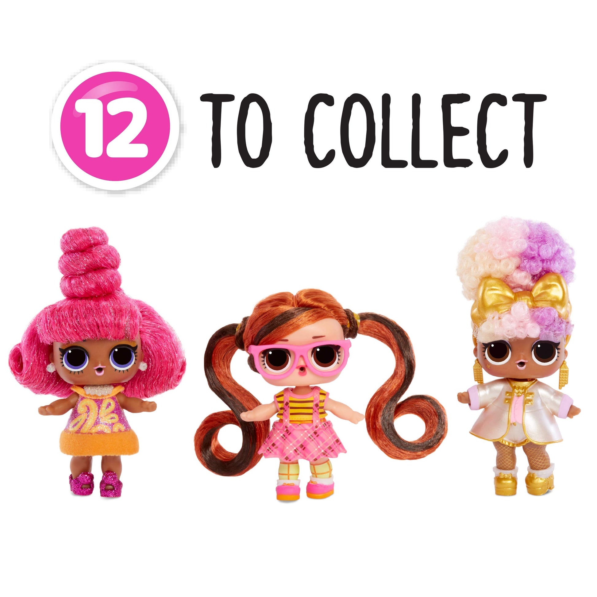 L.O.L. Surprise! Hairvibes Dolls with 15 Surprises & Mix & Match Hairpieces