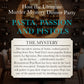 Murder Mystery Party Pasta, Passion & Pistols - Murder Mystery Dinner Party Game for Adults - Interactive Crime Solving Role Play Game Night Kit