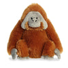 Aurora® Huggable Destination Nation™ Orangutan Stuffed Animal - Global Exploration - Learning Fun - Orange 12 Inches