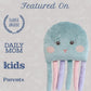MON AMI Bubbles Octopus Accent Décor Pillow - 20x13”, Plush Stuffed Animal Hugging Pillow, Use as Toy or Room Decor, Great Gift for Kids of All Ages