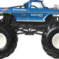 Hot Wheels Monster Trucks, Oversized Monster Truck, 1:24 Scale Die-Cast Toy Truck with Giant Wheels and Cool Designs