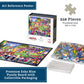 Boardwalk New Orleans Mardi Gras 210 Piece Personal Puzzle, Jigsaw Puzzles with Premium Box, Louisiana Gifts for Adults, 6"x8"