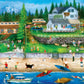 Masterpieces 750 Piece Jigsaw Puzzle for Adults and Family - 4Th of July at Seabeck - 18"x24"