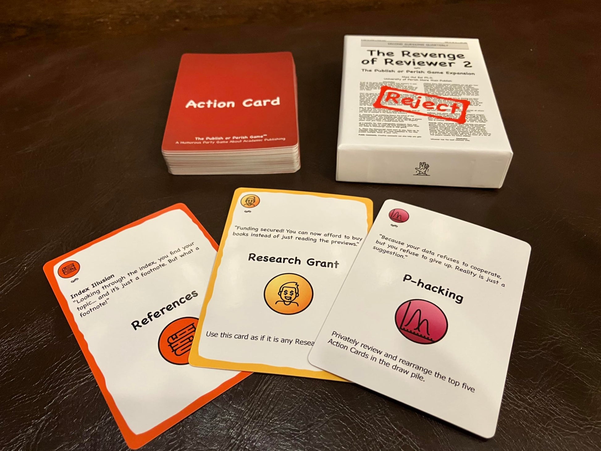 The Revenge of Reviewer 2: A Publish or Perish Game Expansion