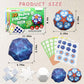 Foraineleyo Hands-On Math 3D Paper Folding Kit - STEM Origami Puzzle for Boys Girls Ages 6-12, Medium Level 3D Jigsaw-Style Models