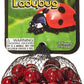 Glass Mega Marbles Ladybug Game Net Set (25 Piece)