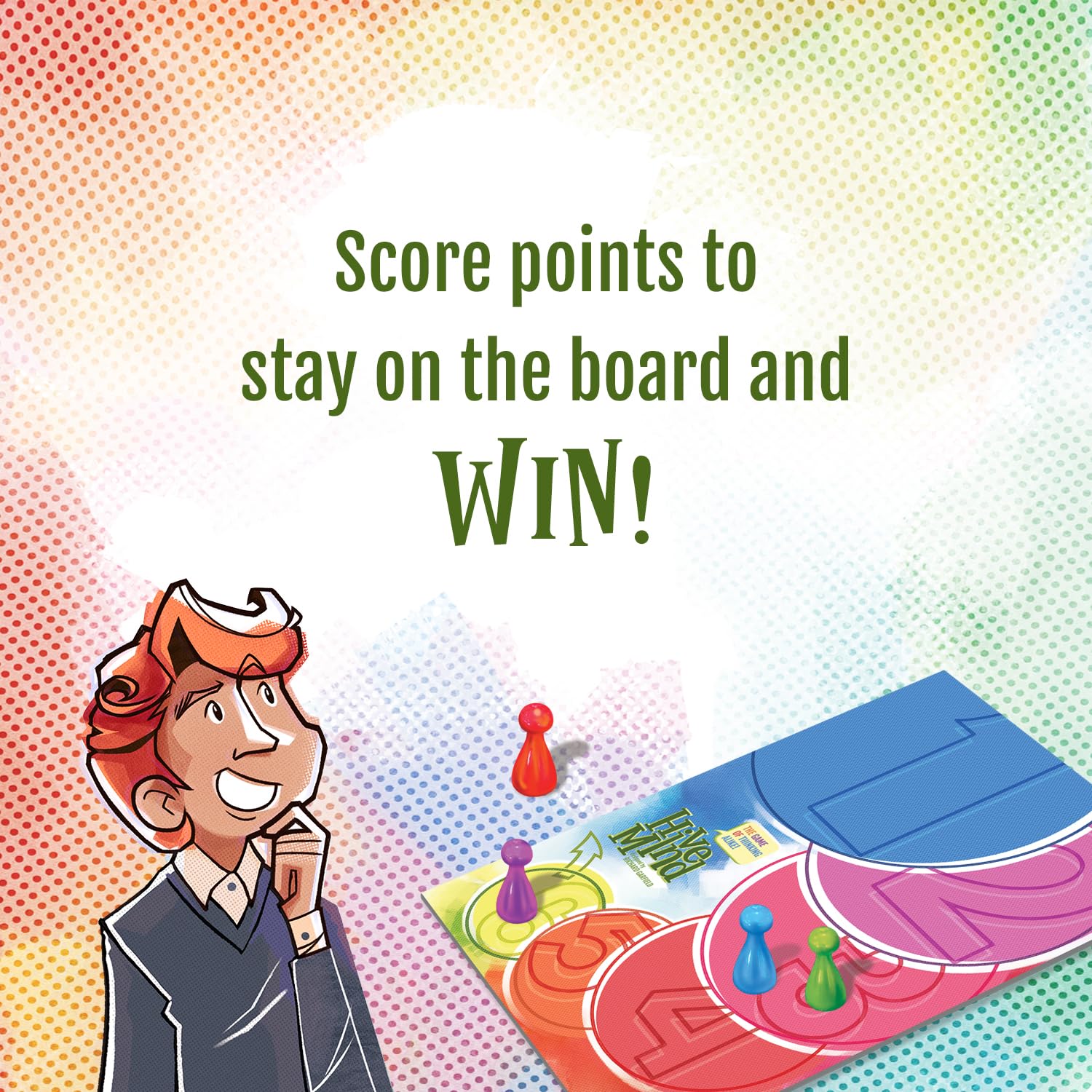 Calliope Hive Mind - Think Alike Party Game for Kids, Adults, and Families, 3+ Players, Ages 8 and Up