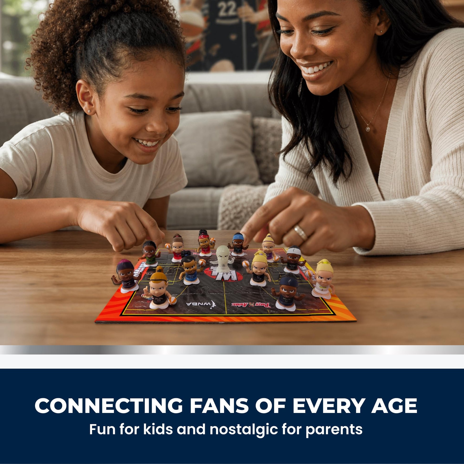 Party Animal TeenyMates WNBA Basketball Action Figures Gift Set