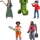 Mattel Minecraft Ultimate Movie Pack with 8 Action Figures & 8 Accessories Including 4-inch Steve & Creeper, Collectible Toy Set
