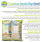 Classic Sand and Play Sand for Sandbox, Table, Therapy, and Outdoor Use, 40 lb. Bag, Natural, Non-Toxic, Wet Castle Building for Creativity